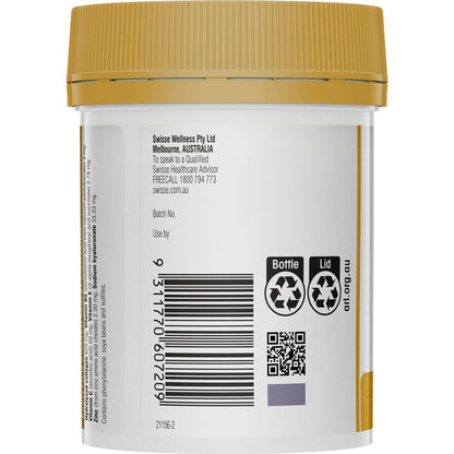 Swisse Beauty Collagen + Hyaluronic Acid Booster Tablets 80 pack