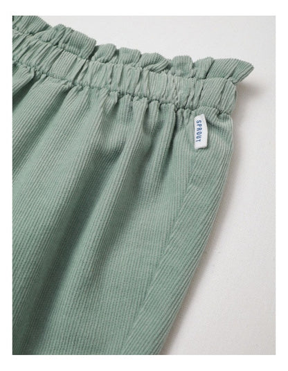 Micro Cord Pants in Grey