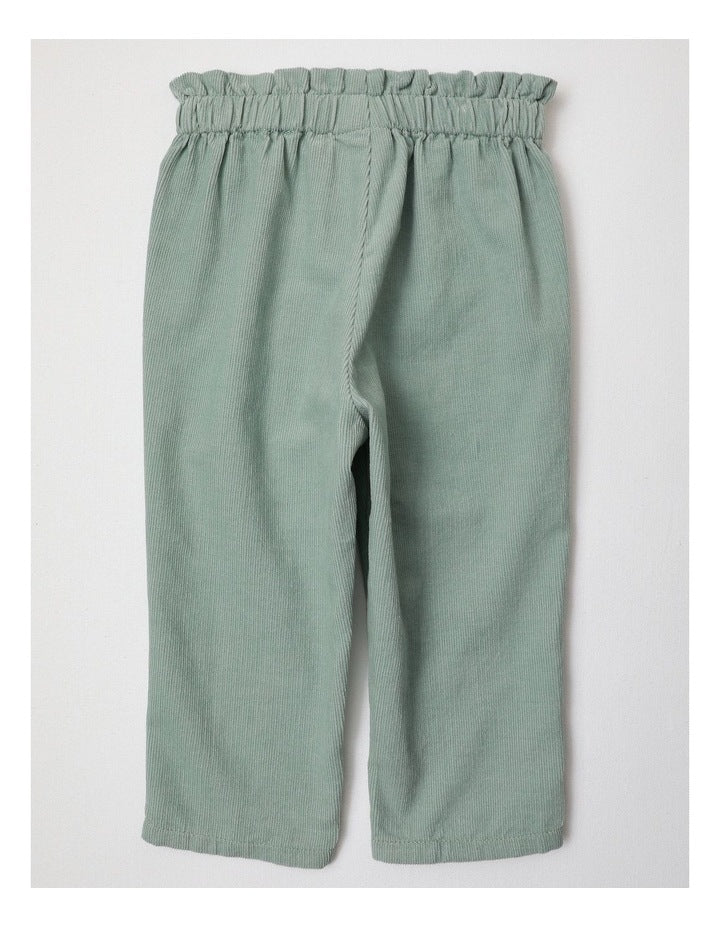 Micro Cord Pants in Grey