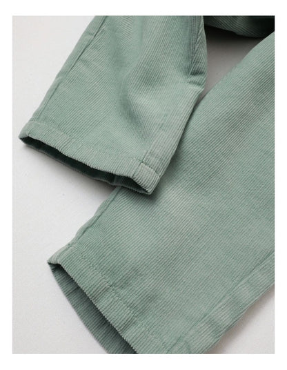 Micro Cord Pants in Grey