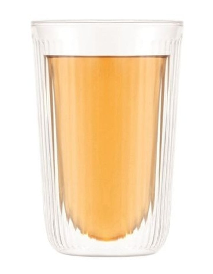 Douro Double Wall Glass Small 250ml 2 Piece in Clear