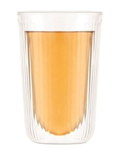 Douro Double Wall Glass Small 250ml 2 Piece in Clear