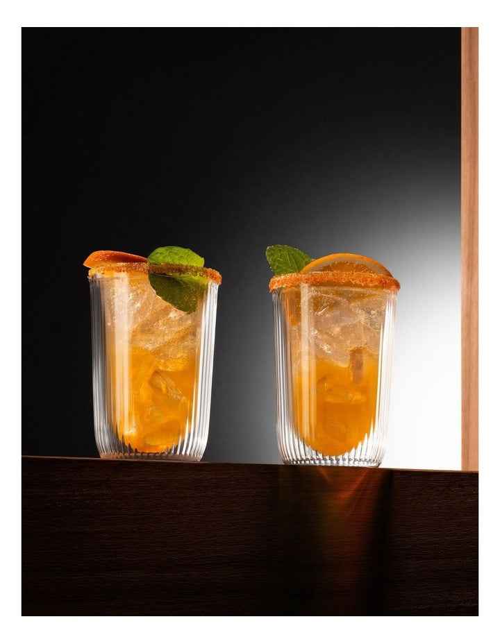 Douro Double Wall Glass Small 250ml 2 Piece in Clear