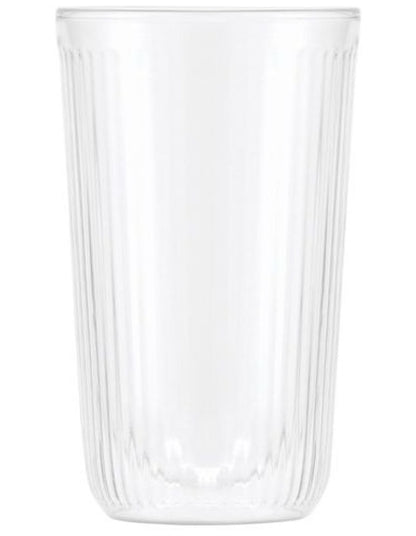 Douro Double Wall Glass Medium 350ml 2Piece in Clear