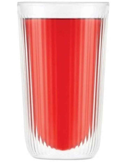 Douro Double Wall Glass Medium 350ml 2Piece in Clear