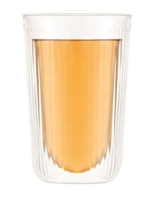 Douro Double Wall Glass Large 450ml 2 Piece in Clear