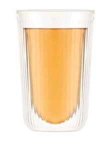 Douro Double Wall Glass Large 450ml 2 Piece in Clear
