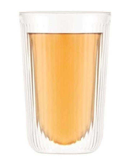 Douro Double Wall Glass Large 450ml 2 Piece in Clear