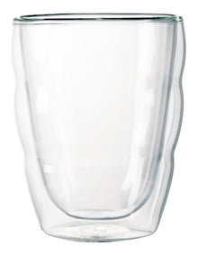 Pilatus Double Wall Glass Small 250ml 2 Piece in Clear