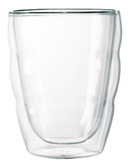 Pilatus Double Wall Glass Small 250ml 2 Piece in Clear
