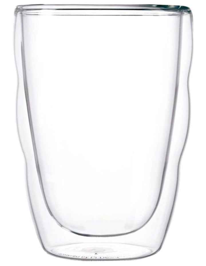 Pilatus Double Wall Glass Medium 350ml 2 Piece in Clear