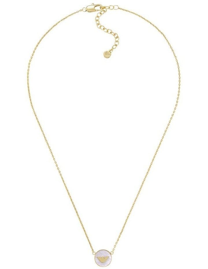 Eagle Logo Pendant EGS3140710 in Gold