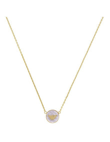 Eagle Logo Pendant EGS3140710 in Gold