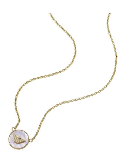 Eagle Logo Pendant EGS3140710 in Gold