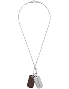 Eagle Logo Pendant EGS3133040 in Silver
