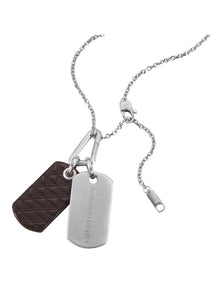 Eagle Logo Pendant EGS3133040 in Silver