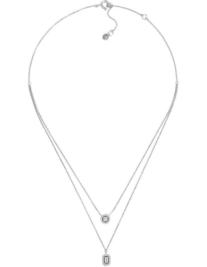 MKC1745CZ040 Premium Necklace in Silver