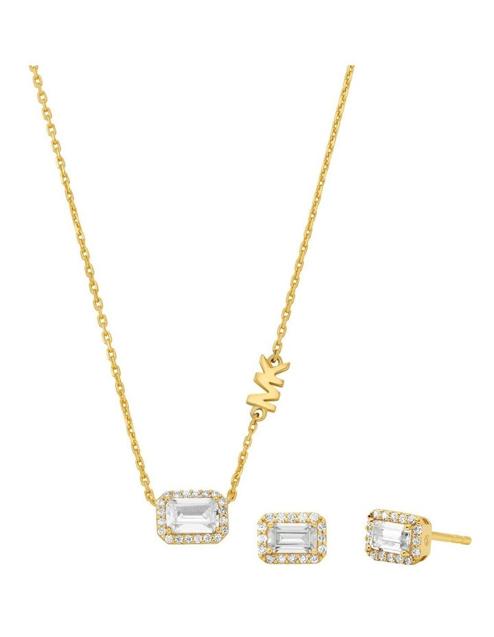 MKC1759CZSET Premium Jewellery Set in Gold