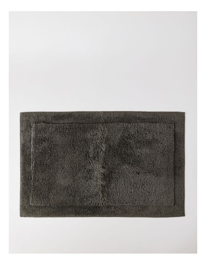 Sylvia Bath Mat in Charcoal