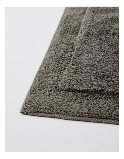 Sylvia Bath Mat in Charcoal