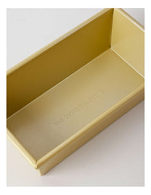 Non-Stick Folded Loaf Pan 23x12.5x7cm - Gold