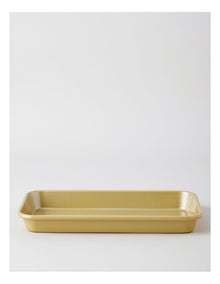 Non-Stick Brownie Pan 32x18x3.5cm - Gold
