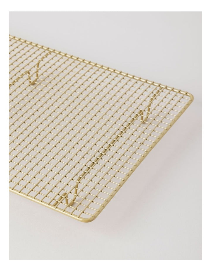 Non-Stick Cooling Rack 46x26cm - Gold
