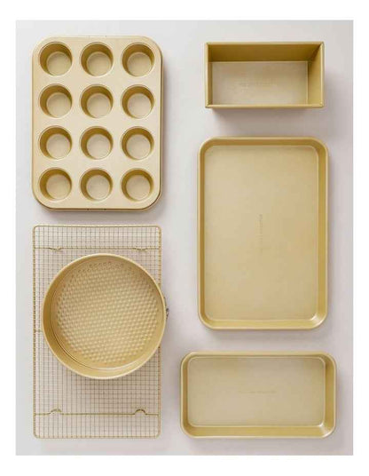 Non-Stick Cooling Rack 46x26cm - Gold