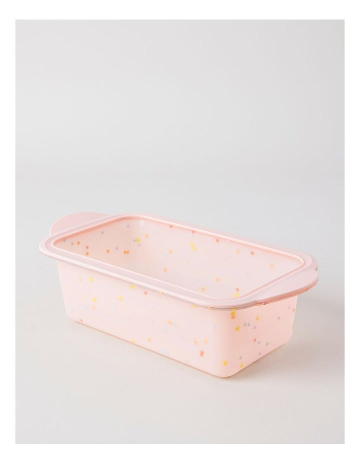 Cloudy Sprinkle Silicone Loaf Pan