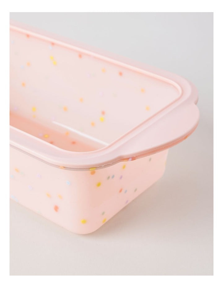 Cloudy Sprinkle Silicone Loaf Pan