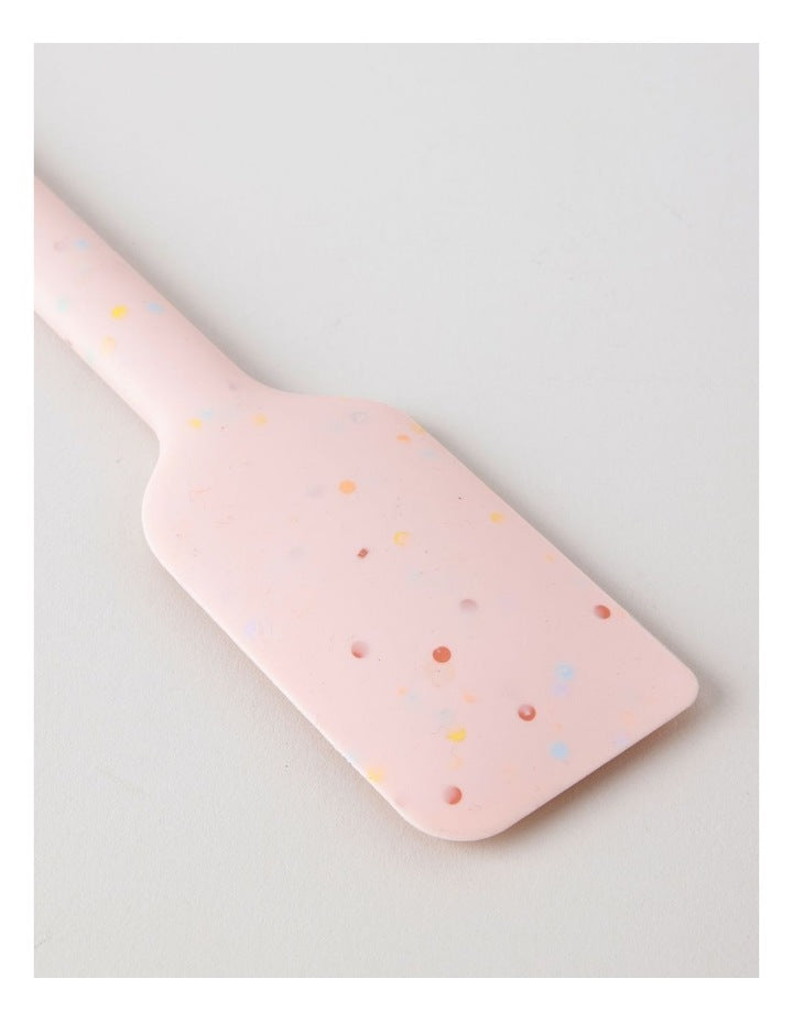 Cloudy Sprinkle Silicone Spatula 28cm - Pink