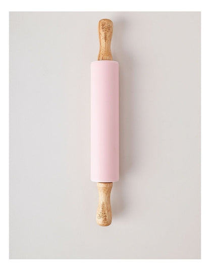 Cloudy Silicone Rolling Pin 30cm - Pink