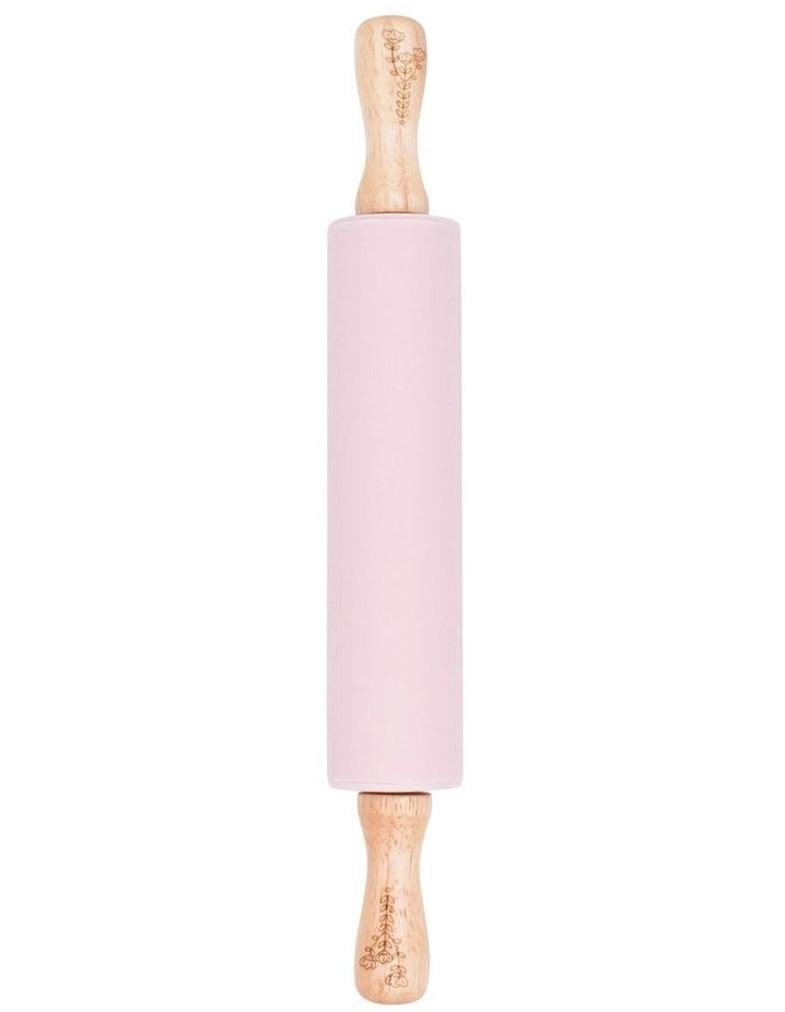 Cloudy Silicone Rolling Pin 30cm - Pink