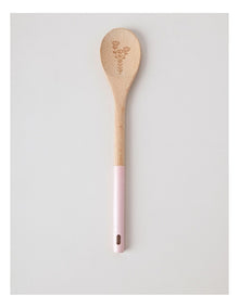 Cloudy Sprinkle Wooden Spoon 33cm - Pink
