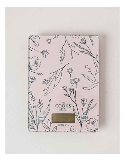 Digital Scale 5kg - Floral Pink