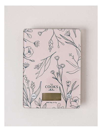 Digital Scale 5kg - Floral Pink