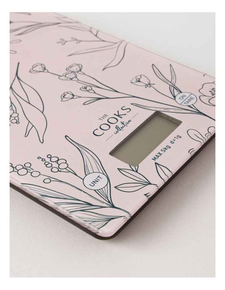 Digital Scale 5kg - Floral Pink