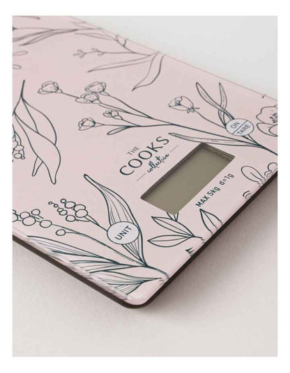 Digital Scale 5kg - Floral Pink