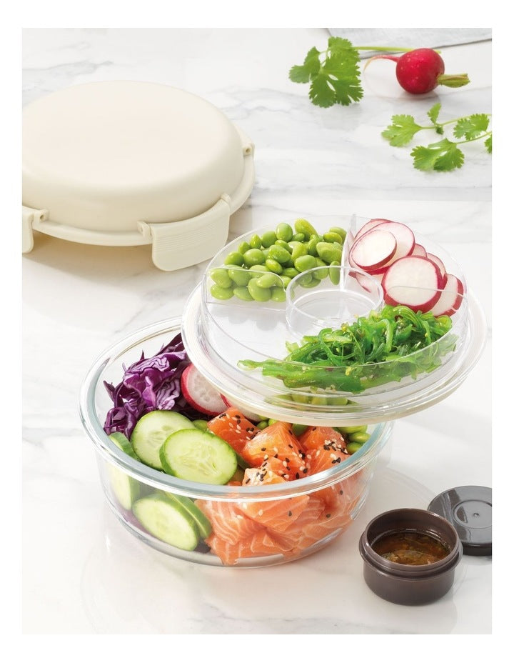Ultimate Bento Container Round 900ml