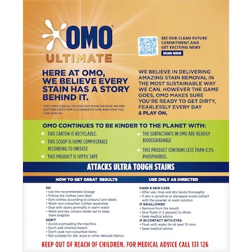 OMO Laundry Powder Ultimate 2kg