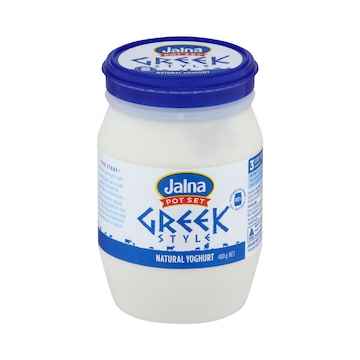 Jalna Pot Set Greek Natural Yoghurt 480g