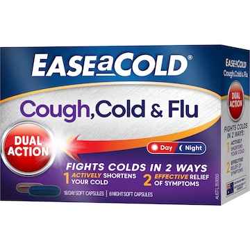 EASEaCOLD Tablets Cough Cold & Flu 24 pack