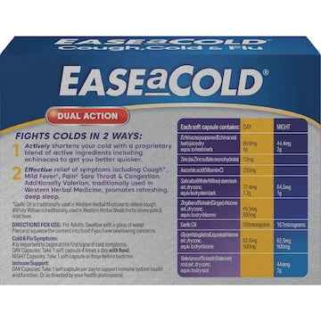EASEaCOLD Tablets Cough Cold & Flu 24 pack