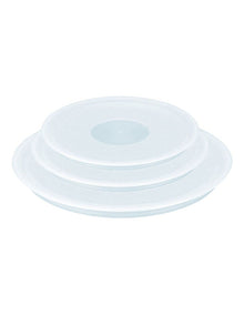 Ingenio Plastic Lids 16, 18, 20cm Set of 3 in White