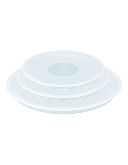 Ingenio Plastic Lids 16, 18, 20cm Set of 3 in White
