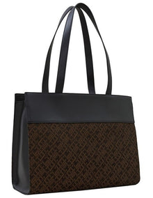 Im Latam Jacquard Tote Bag  in Black