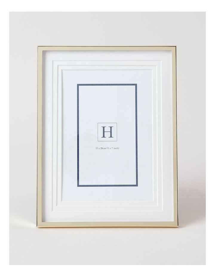 Triple Mat Look Frame 13x18cm in Gold