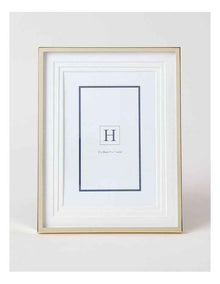 Triple Mat Look Frame 13x18cm in Gold