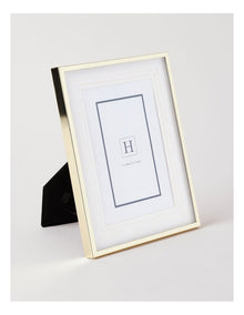 Triple Mat Look Frame 13x18cm in Gold