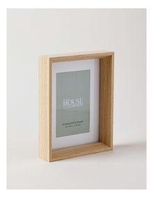 Outback MDF Wood Photo Frame 10x15cm in Brown